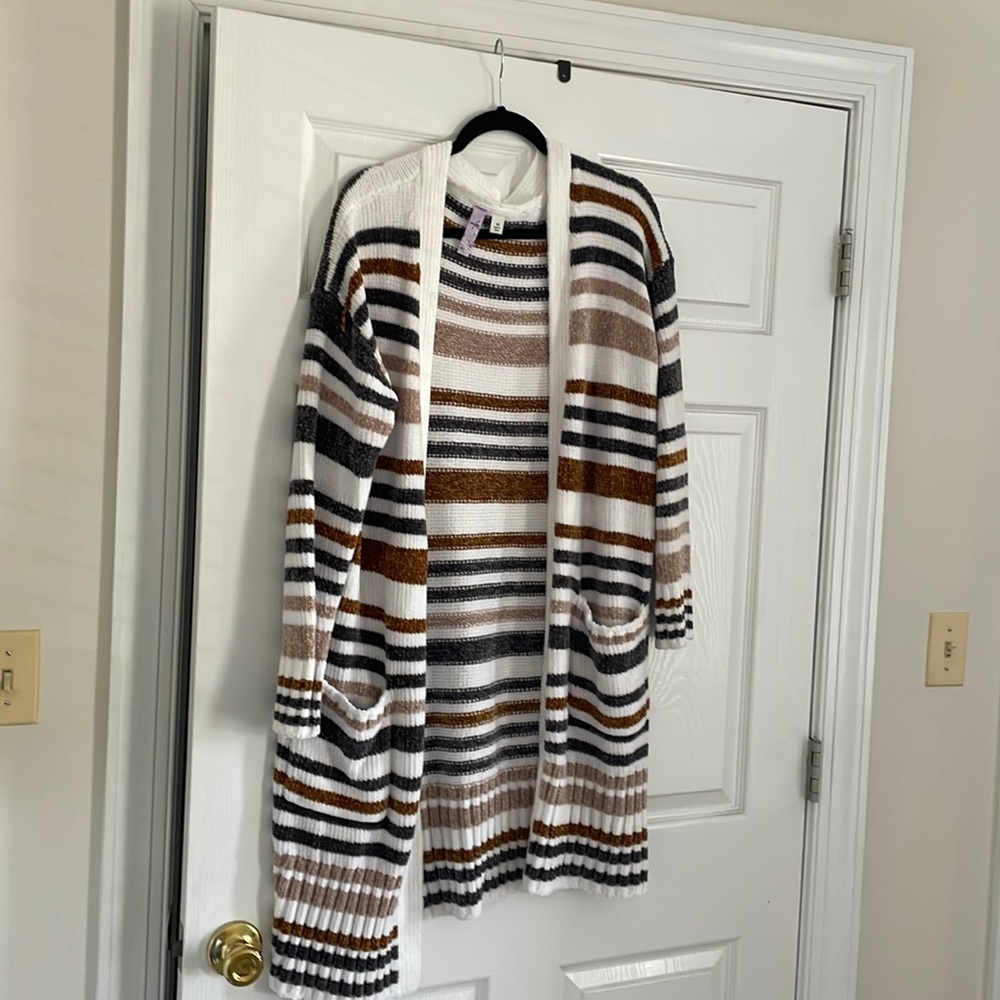 Striped Francesca’s cardigan